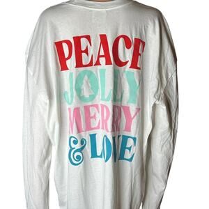 Jadelynn Brooks Christmas long sleeve t-shirt women's size xxl